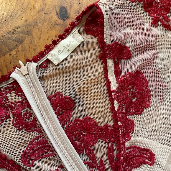 Altar'd State Norrie Maxi Long Sleeve Dress MED - Picture 6 of 8